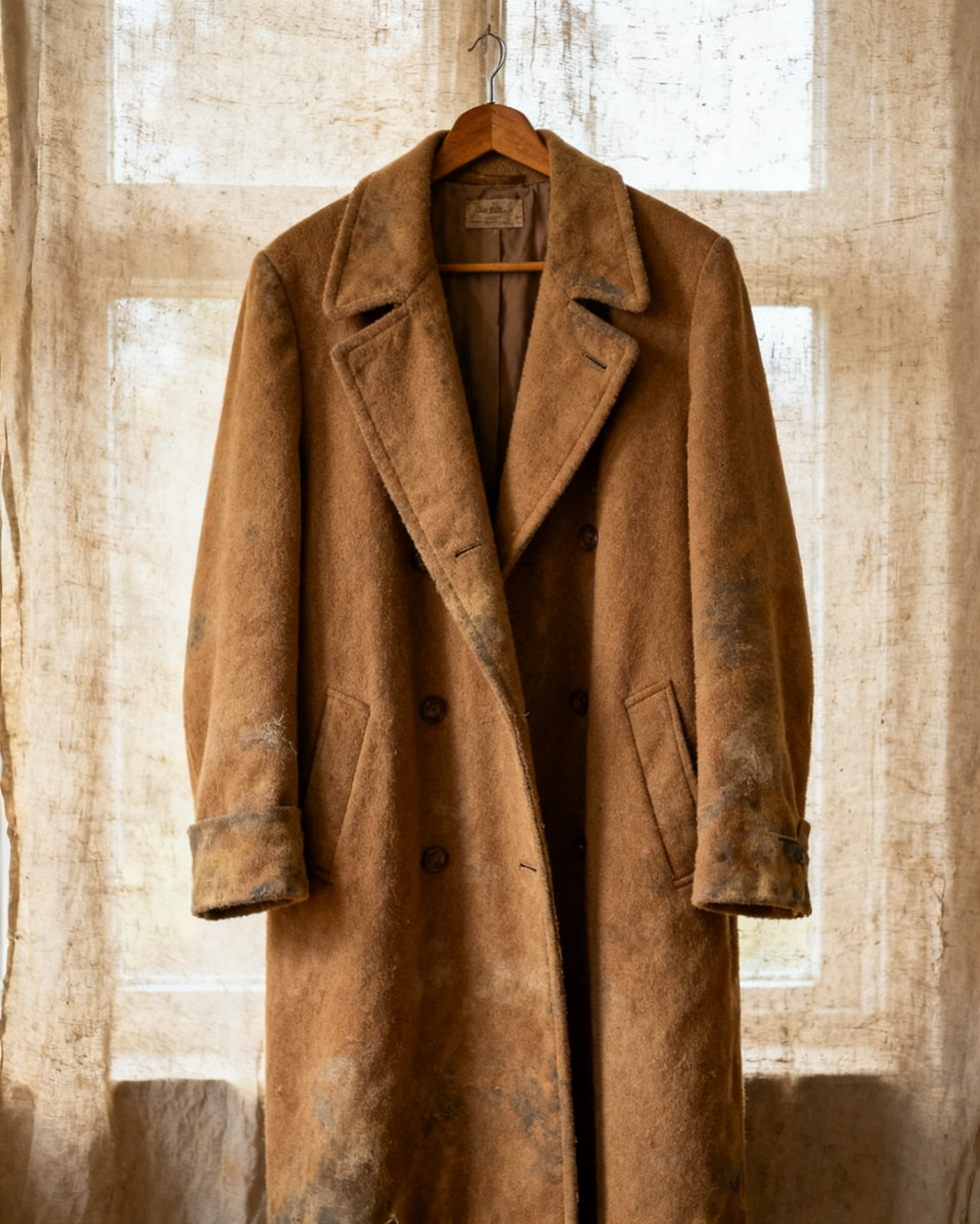 Camel Wool Overcoat