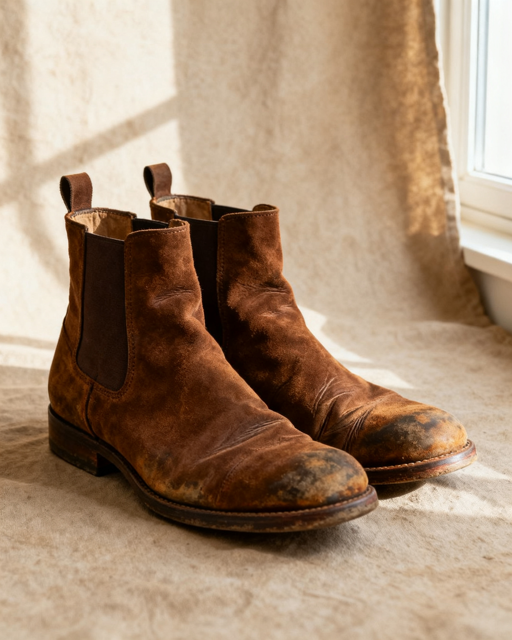 Suede Chelsea Boots